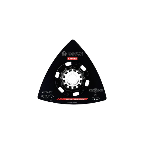 Lâmina EXPERT Sanding Plate AVZ 90 RT2 90 mm, 10 unidades BOSCH