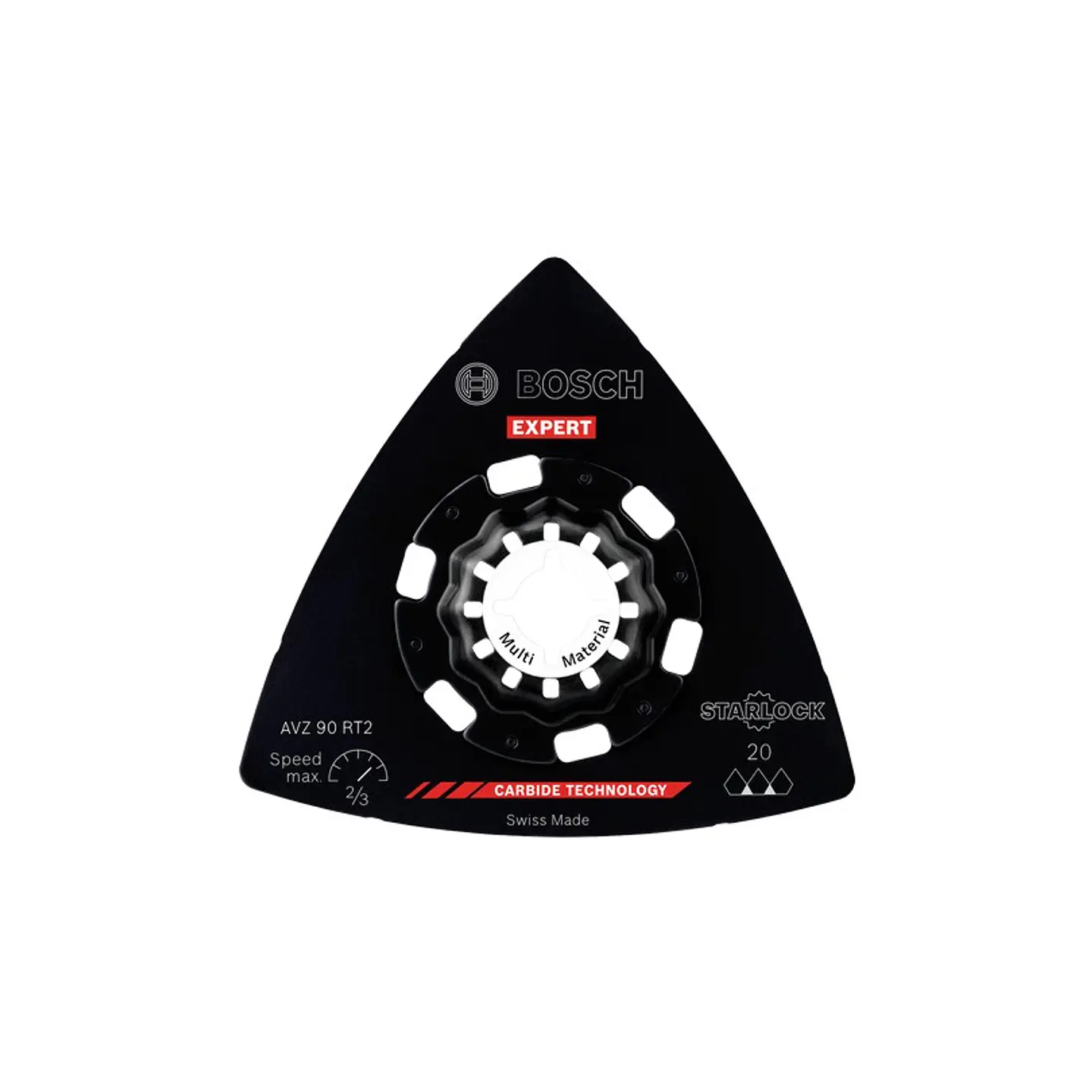 Lâmina EXPERT Sanding Plate AVZ 90 RT2 90 mm, 1 unidades BOSCH 1