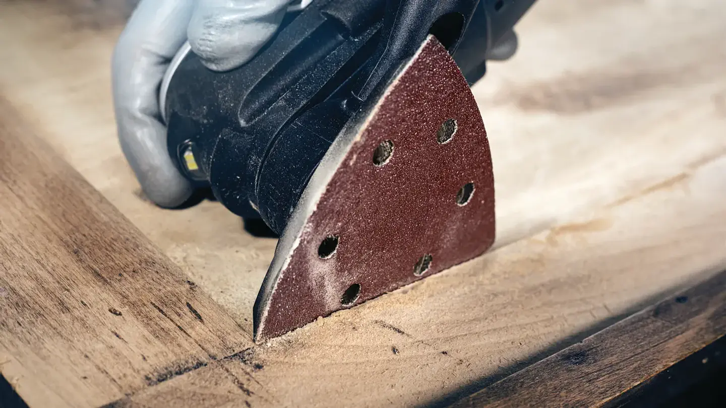 Folha de lixa PRO F460, 93 x 93 mm, G40, 5 unid. BOSCH  7