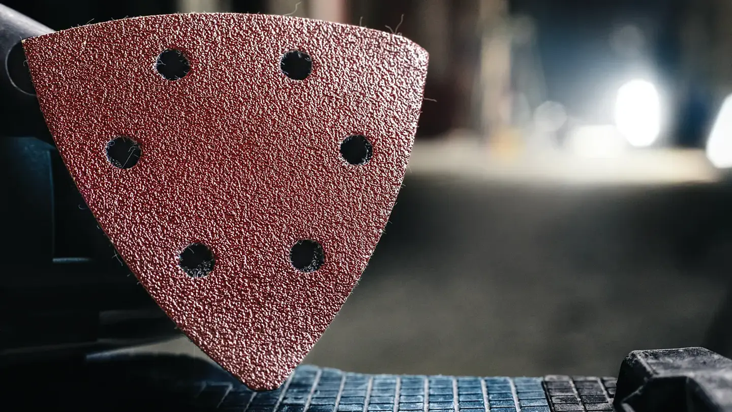 Folha de lixa PRO F460, 93 x 93 mm, G40, 5 unid. BOSCH  9