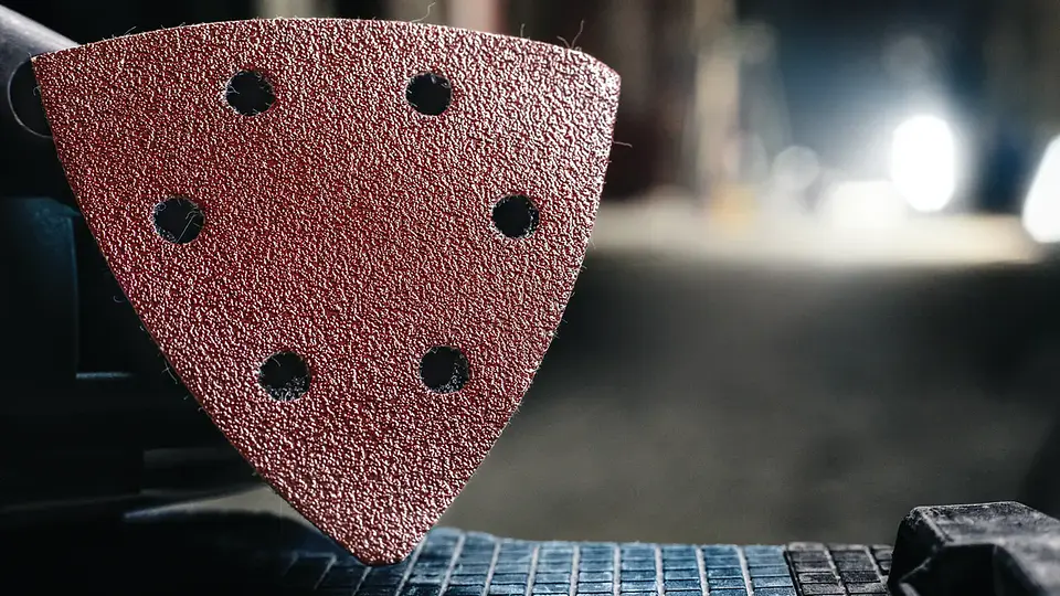 Folha de lixa PRO F460, 93 x 93 mm, G40, 5 unid. BOSCH  9