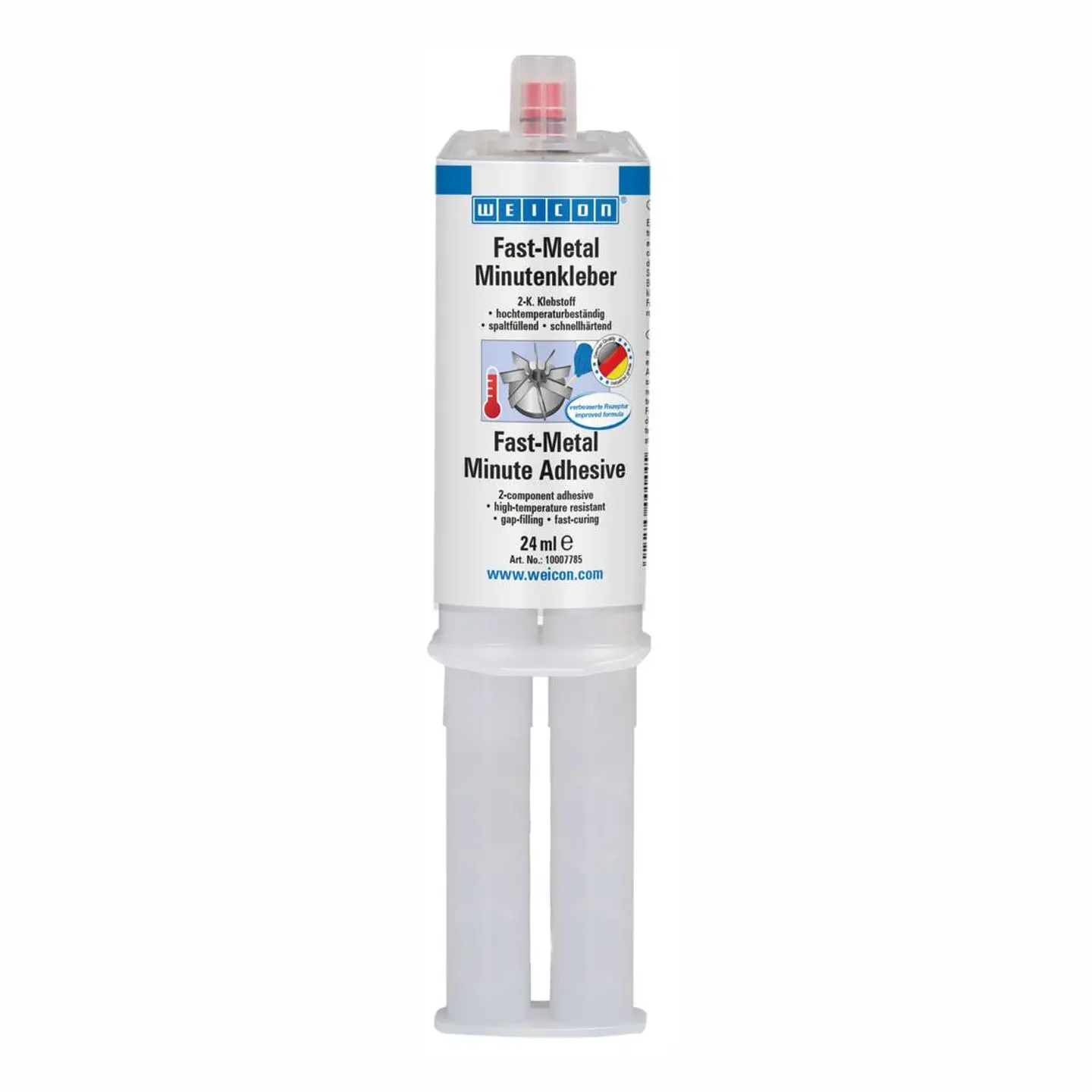 Resina/Cola Epoxy para Metal Líquido 24ml WEICON 1
