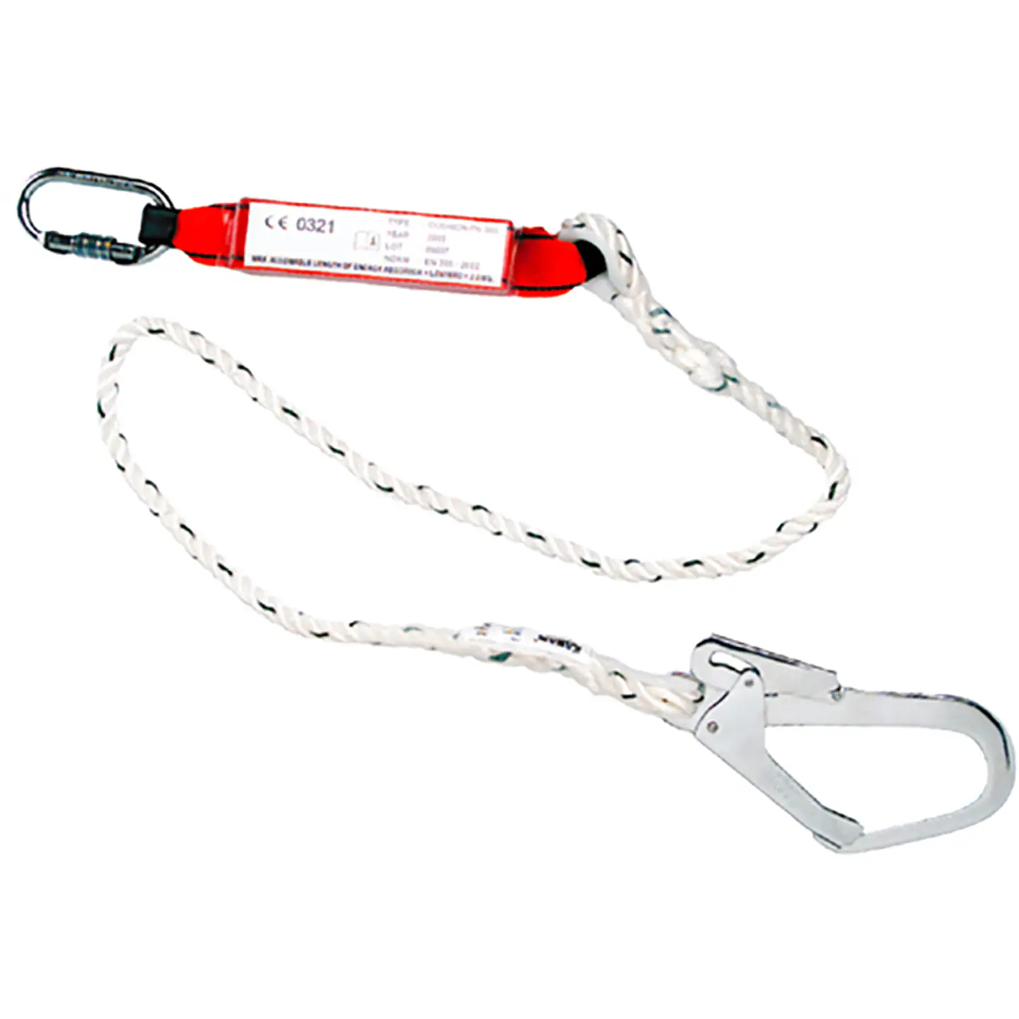 Eslinga/Corda de Segurança com Absorção de Energia 2.0 Mts. EN355 AK112P AKROBAT 1