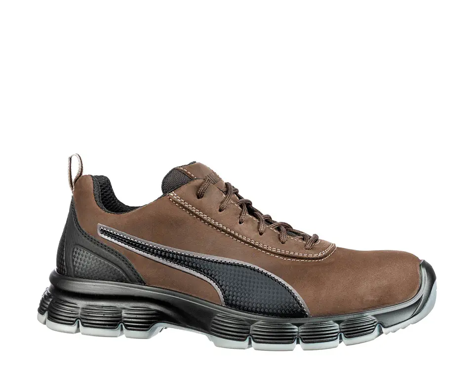 Sapato de Segurança CONDOR BROWN LOW S3L ESD PUMA 1