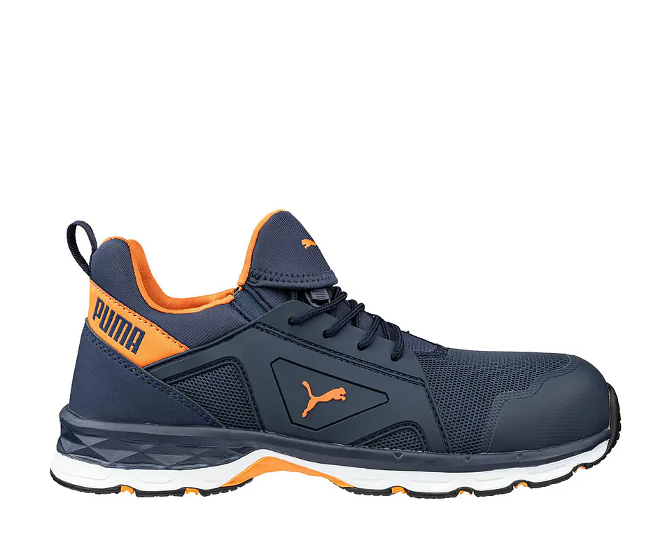Sapato de Segurança CHASE BLUE/ORANGE LOW S1PS PUMA 1