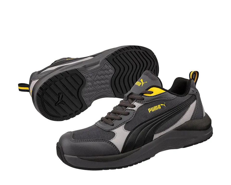 Sapato de Segurança SHIFT GREY/YELLOW LOW S1PS ESD PUMA 3