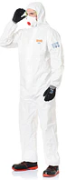 Fato de Proteção Descartável CAT.III Branco 08290 CHEM PLUS ISSALINE - Thumbnail 1
