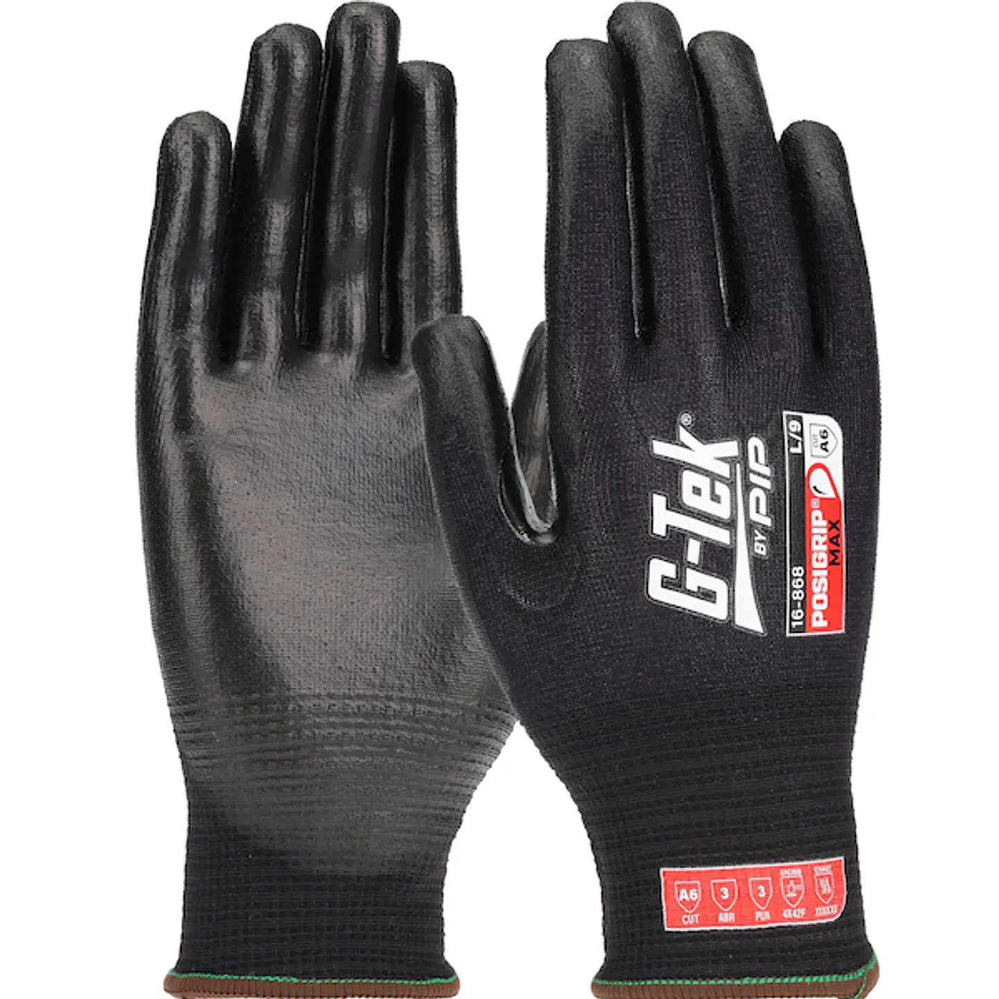 Luva sem Costura com Anti-Corte (corte F) PosiGrip MAX™ G-TEK® By PIP 1