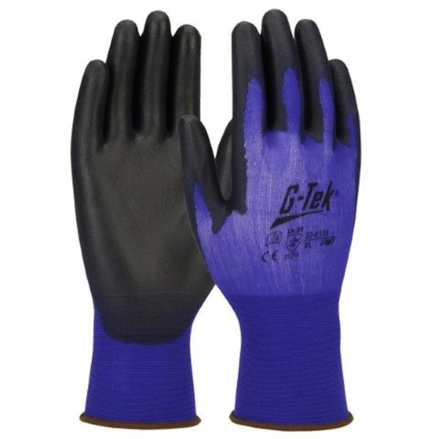Luva sem Costura com Revestimento de PU Azul PCN AIR™ G-Tek® By PIP 1