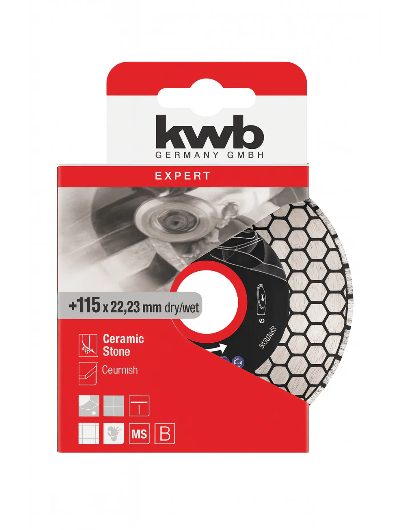 Disco Diamante de Corte e Desbaste Exper KWB 1
