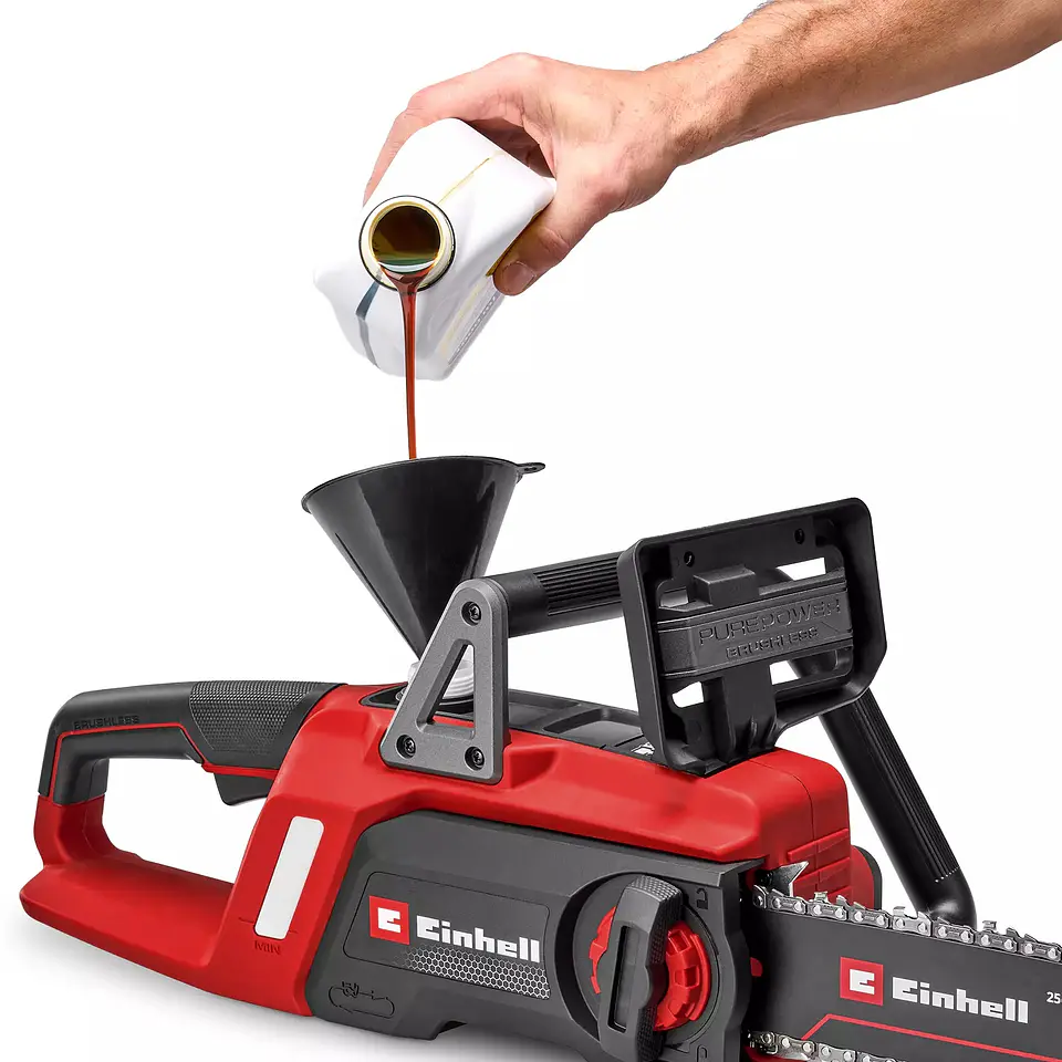 Motoserra sem fio GE-LC 18/25 Li BL-Solo EXPERT EINHELL 8