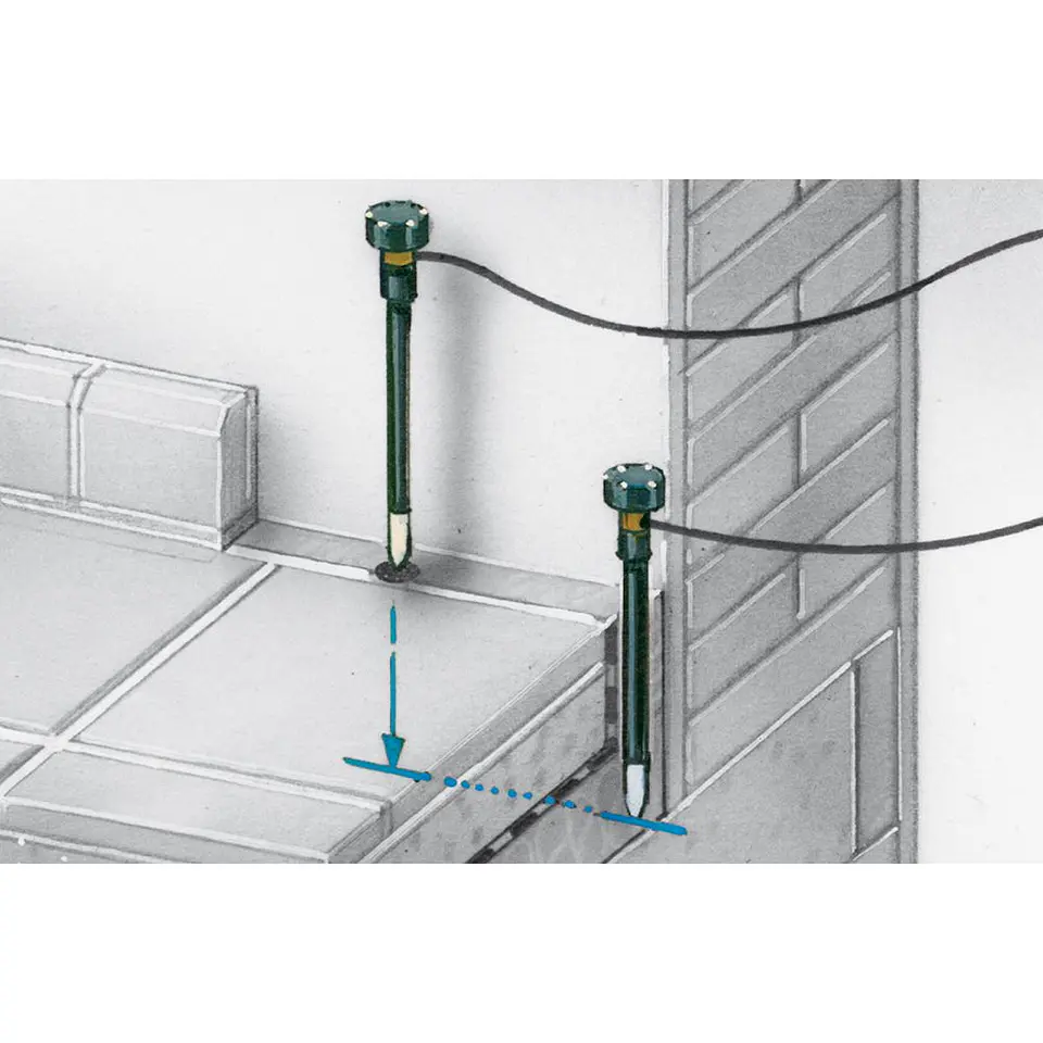Kit medidor de humidade DampMaster Allround Set LASERLINER 6