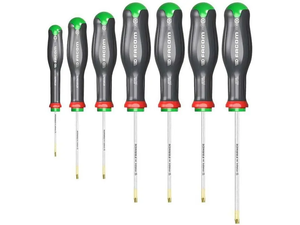 Jogo de chaves PROTWIST Resistorx 7 Peças ATXR.J7PB FACOM 3