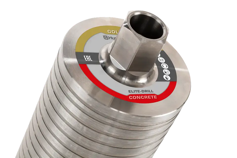 Broca de Coroa de Diamante ELITE-DRILL™ D20 DRY de Perfuração a Seco 1-1/4