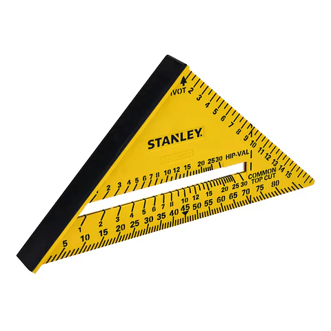Esquadro Métrico Dupla Cor em ABS de 180mm STHT46012-0 QUICKSQUARE® STANLEY