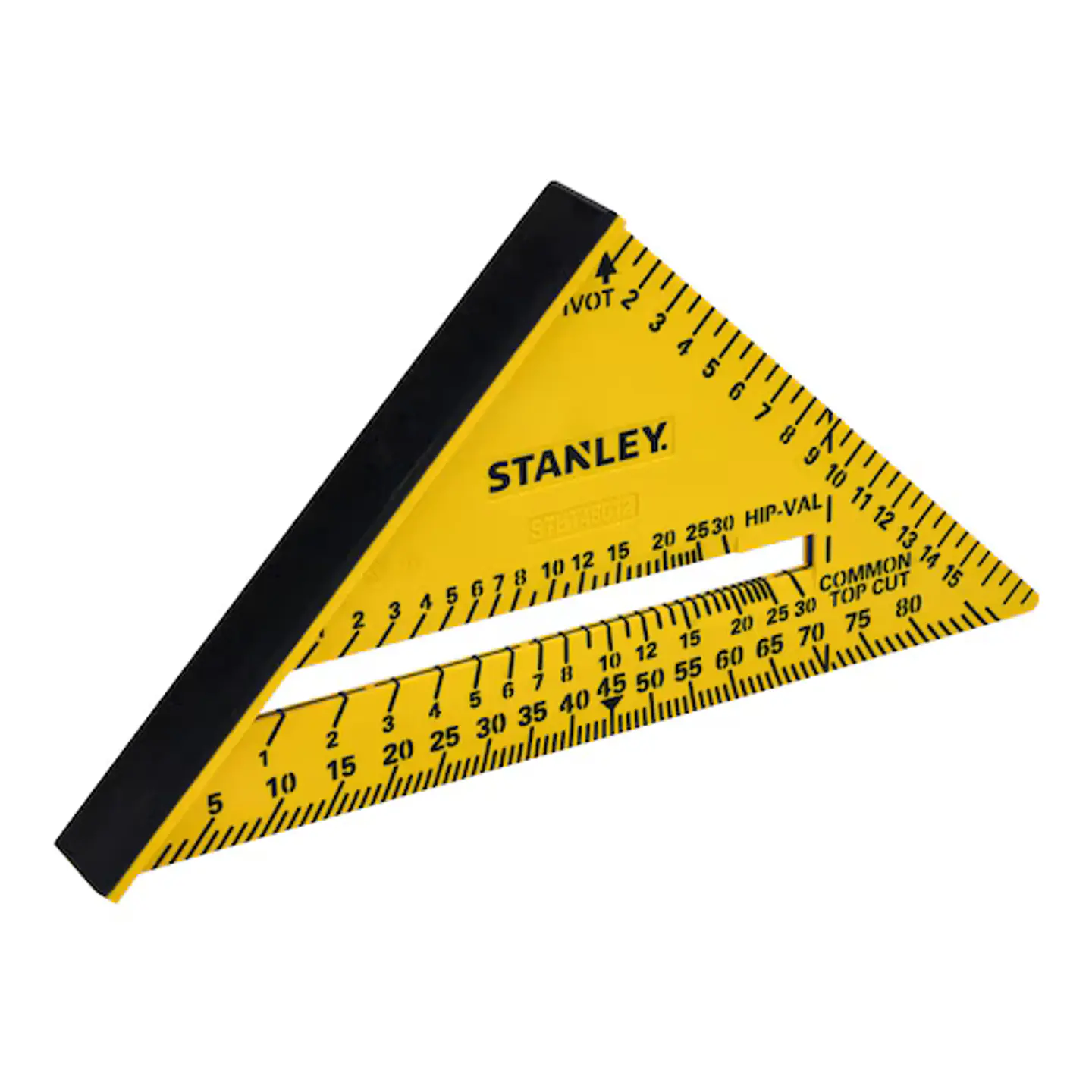 Esquadro Métrico Dupla Cor em ABS de 180mm STHT46012-0 QUICKSQUARE® STANLEY 1