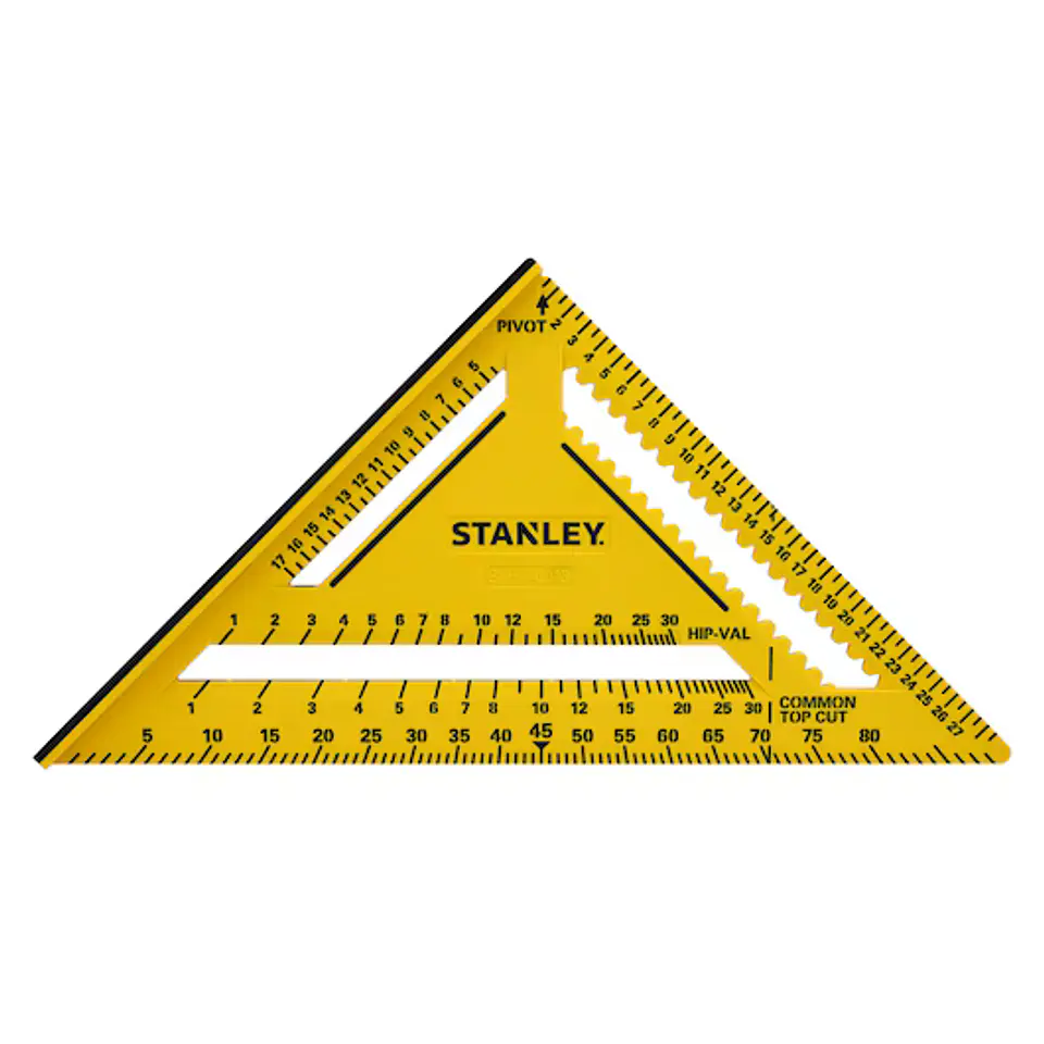 Esquadro Métrico Dupla Cor em ABS de 300mm STHT46013-0 QUICKSQUARE® STANLEY  1