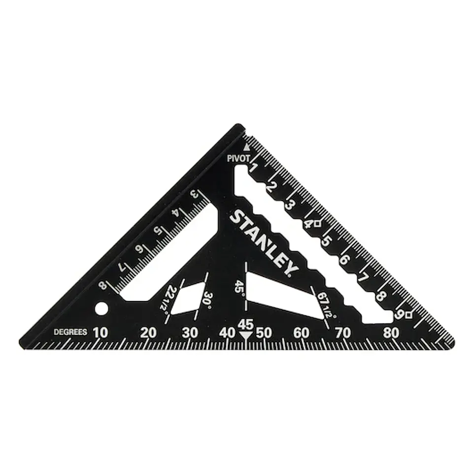 Esquadro Métrico em Alumínio Premium de 110mm STHT46100-0 QUICKSQUARE® STANLEY 1