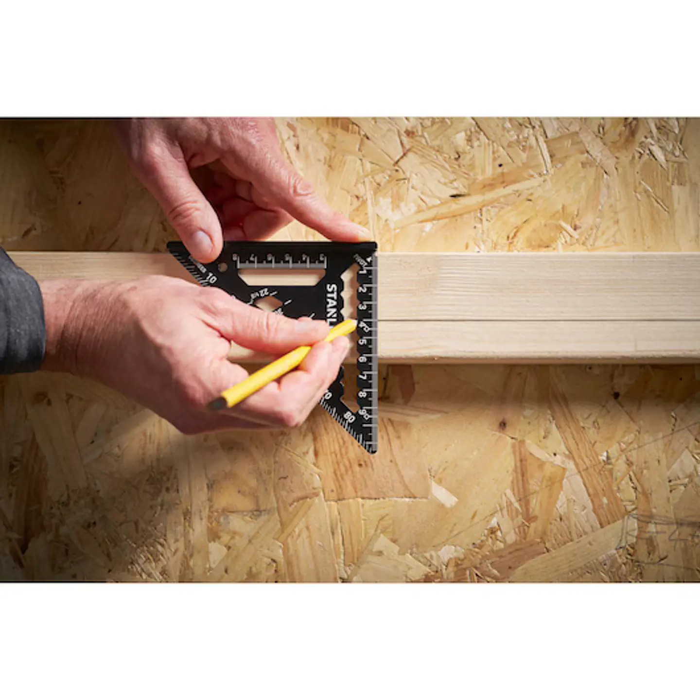 Esquadro Métrico em Alumínio Premium de 110mm STHT46100-0 QUICKSQUARE® STANLEY 5