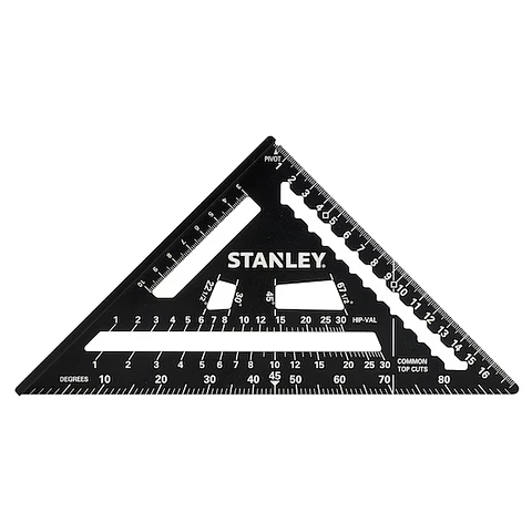 Esquadro Métrico em Alumínio Premium de 180mm STHT46101-0 QUICKSQUARE® STANLEY 