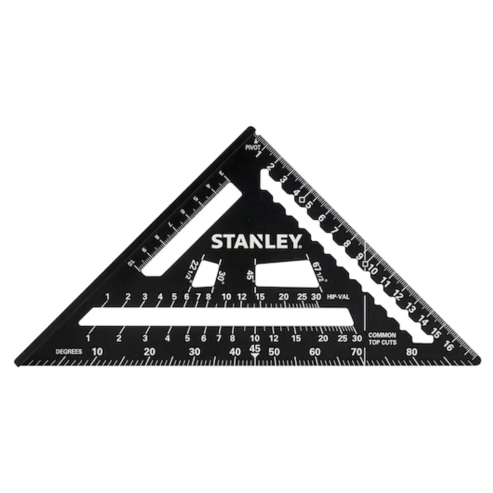 Esquadro Métrico em Alumínio Premium de 180mm STHT46101-0 QUICKSQUARE® STANLEY  1