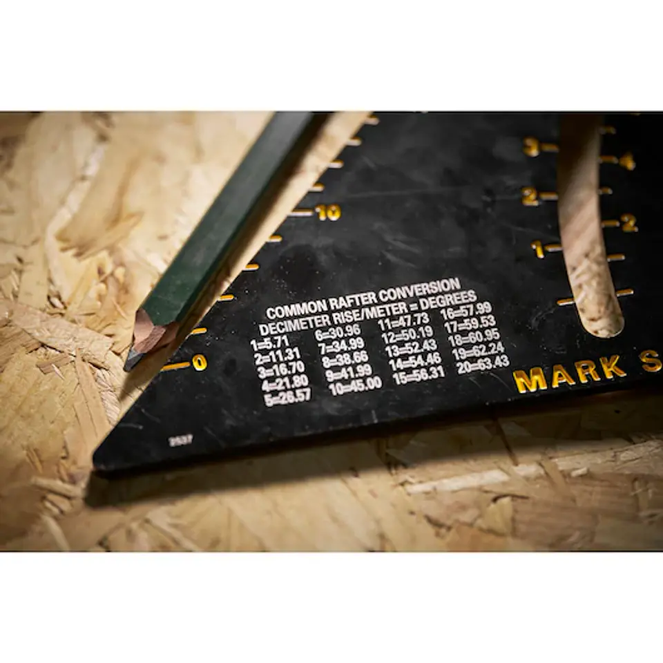 Esquadro Métrico em Alumínio Regulável de 300mm STHT46054-0 QUICKSQUARE® STANLEY 4