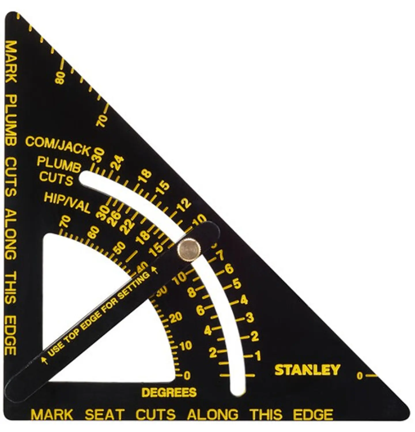 Esquadro Métrico em Alumínio Regulável de 300mm STHT46054-0 QUICKSQUARE® STANLEY 1