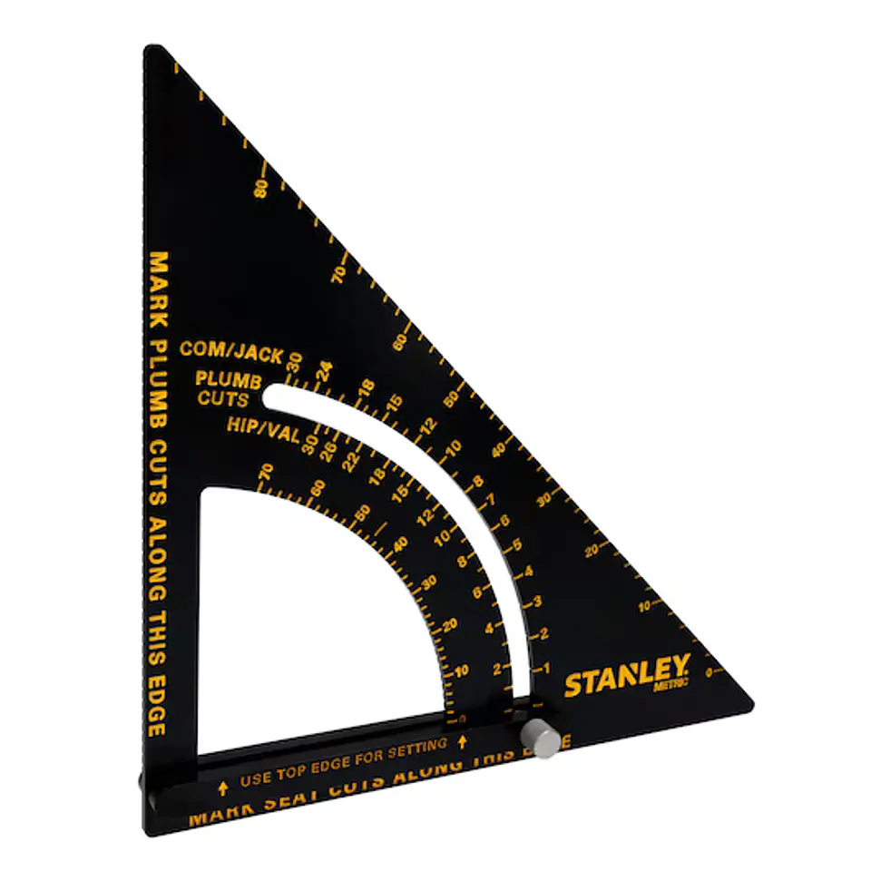 Esquadro Métrico em Alumínio Regulável de 180mm STHT46056-0 QUICKSQUARE® STANLEY  3