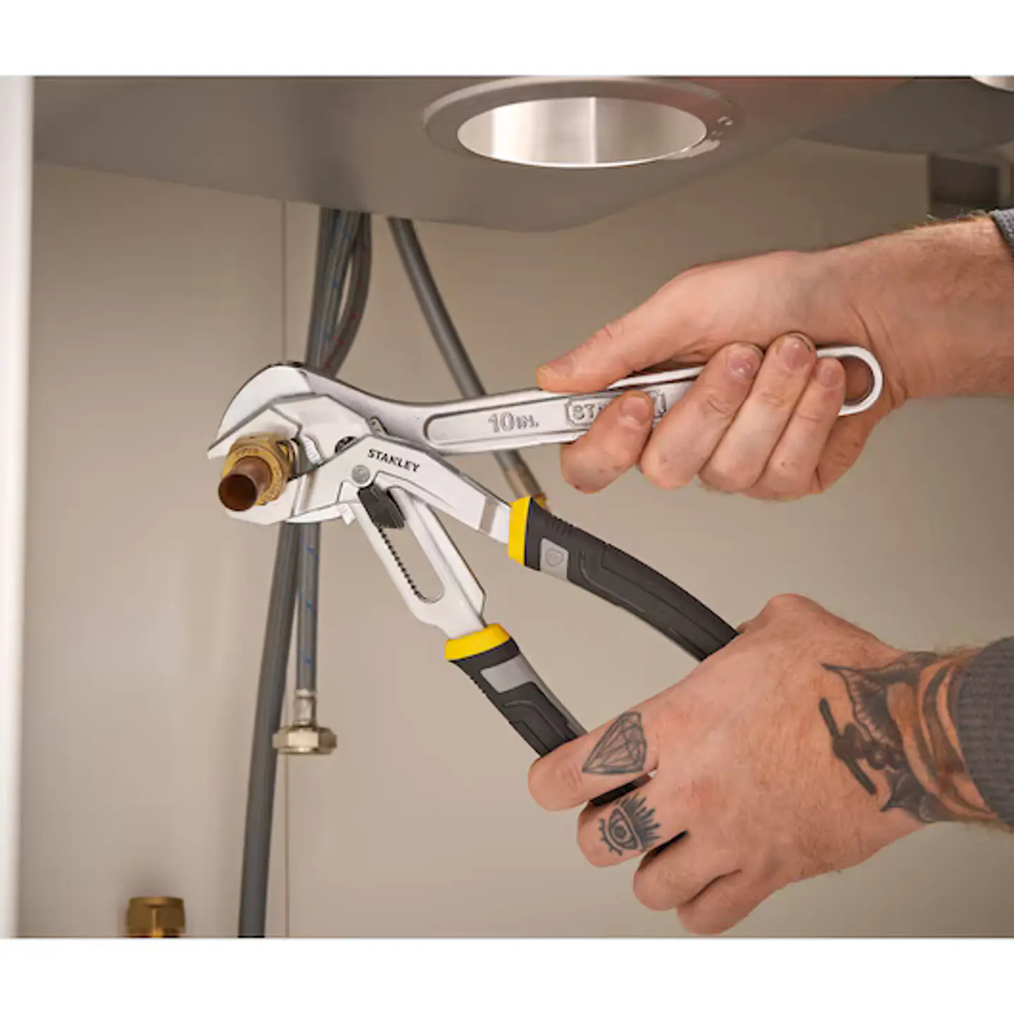 Alicates Ajustável Bomba de Agua 250mm FMHT75510-0 FATMAX® STANLEY 6