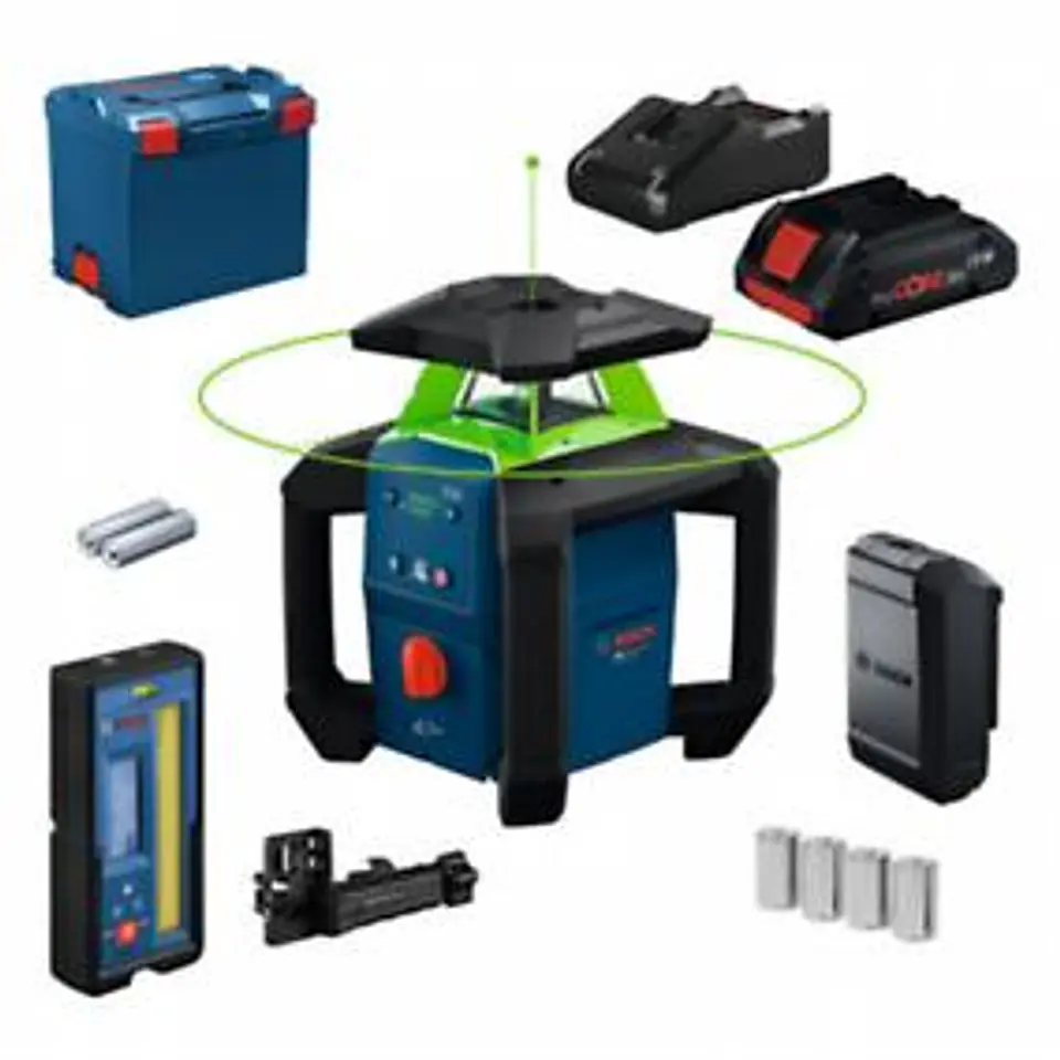 Nível Laser Rotativo PRO GRL 18V-4-34 CVG com 1 bateria ProCore BOSCH  1