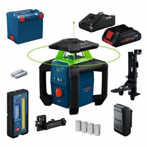 Nível Laser Rotativo PRO GRL 18V-4-34 CVG + 1 bateria ProCore + Suporte WM5 BOSCH