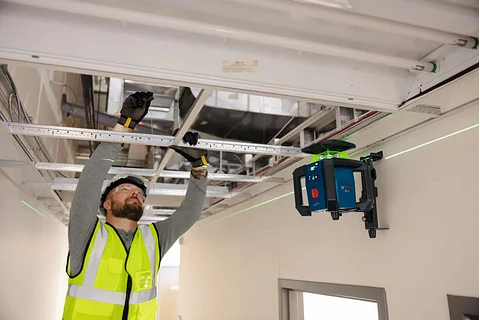 Nível Laser Rotativo PRO GRL 18V-4-34 CVG com 1 bateria ProCore BOSCH 