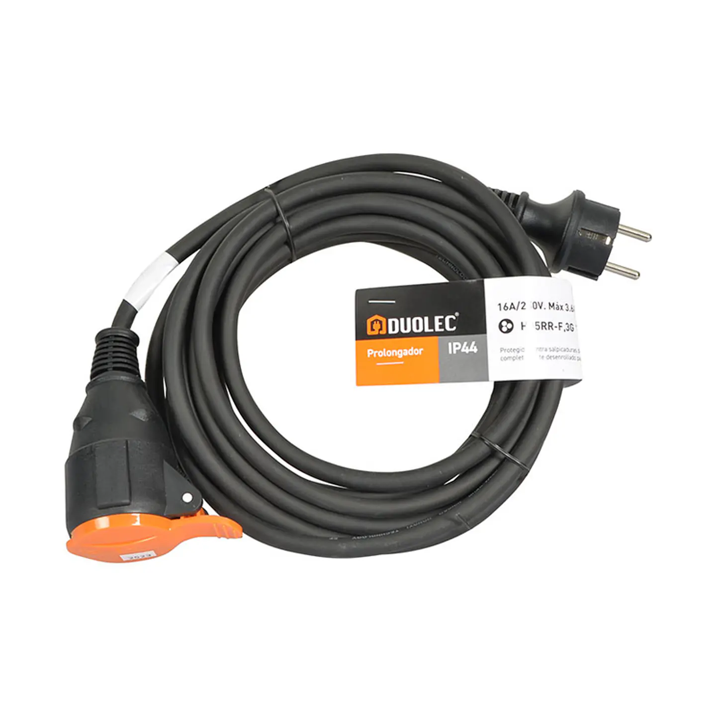 Extenção Cabo Electrico IP44 3x1,5 mm² 5 Mts DUOLEC  2