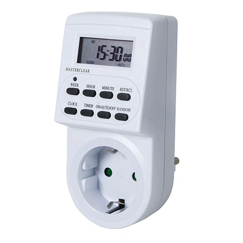 Temporizador/Programador Elétrico Digital Semanal PD-1 DUOLEC