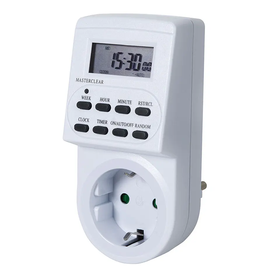 Temporizador/Programador Elétrico Digital Semanal PD-1 DUOLEC 1