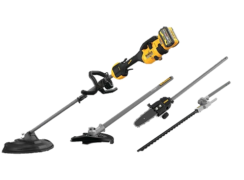Motor Multi-Ferramenta + Aparador + Roçadora + Corta-Sebes+Podadora XR FLEXVOLT 54V com 1 bateria 54V/18V Li-Ion 9Ah DEWALT