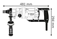 Caroteadora de Diamante GDB 180 WE BOSCH Professional BOSCH - Thumbnail 6