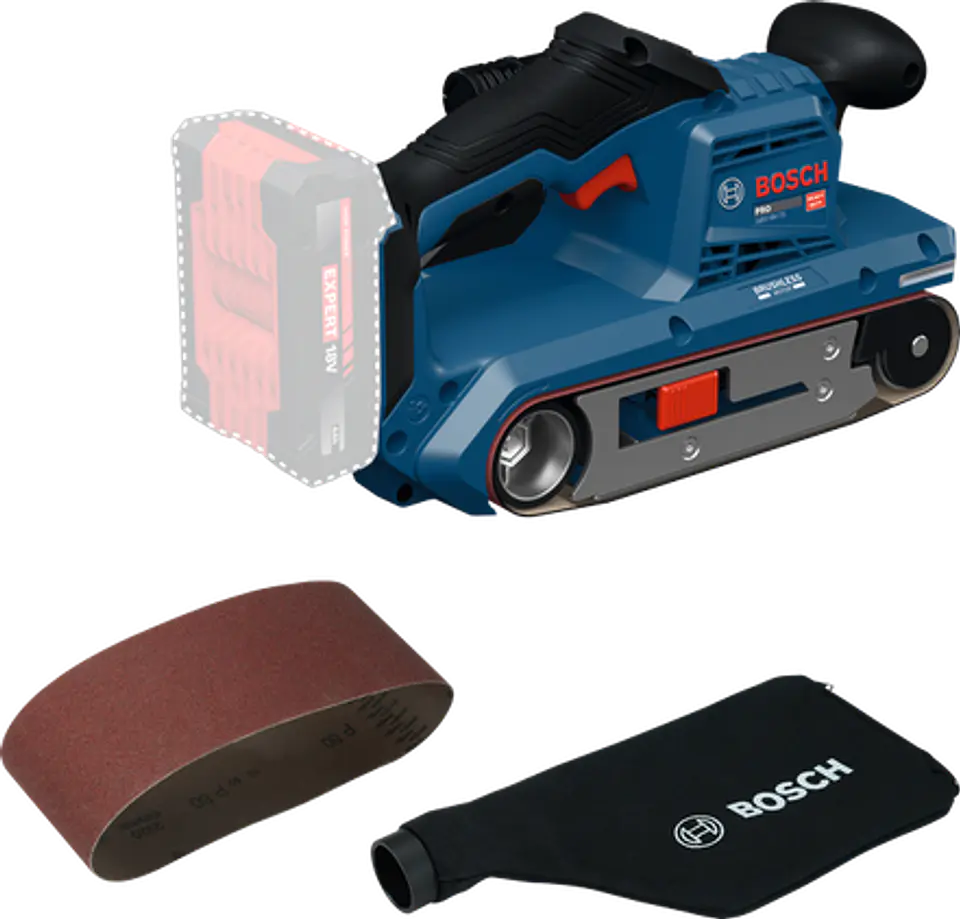 Lixadeira de Rolos sem fio GBS 18V-75 BOSCH 1