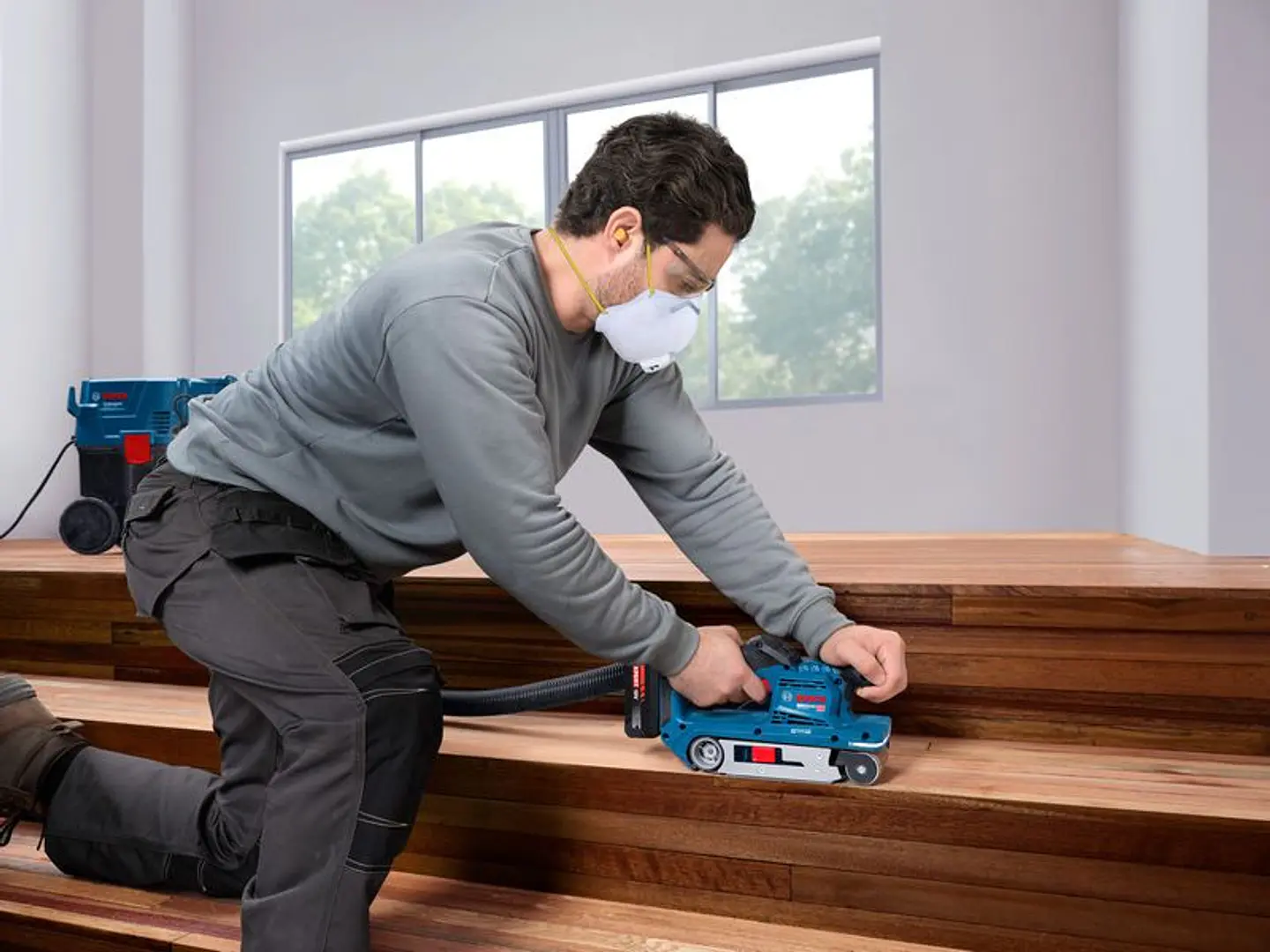 Lixadeira de Rolos sem fio GBS 18V-75 BOSCH 7