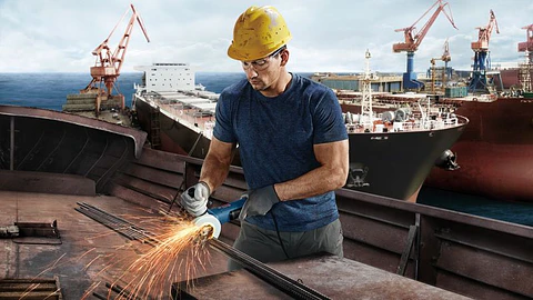 Rebarbadora GWS 9-115 P BOSCH Professional BOSCH