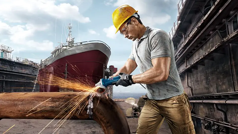 Rebarbadora GWS 9-115 P BOSCH Professional BOSCH 6