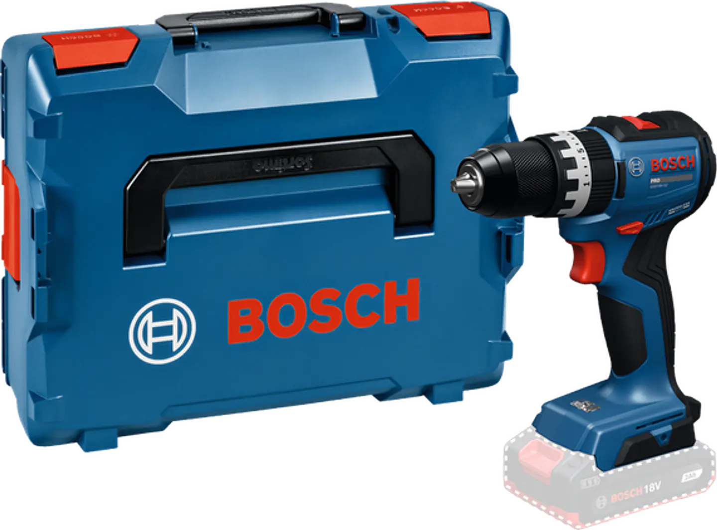 Berbequim/aparafusadora sem fio GSB18V-52 BOSCH em L-BOXX BOSCH 1