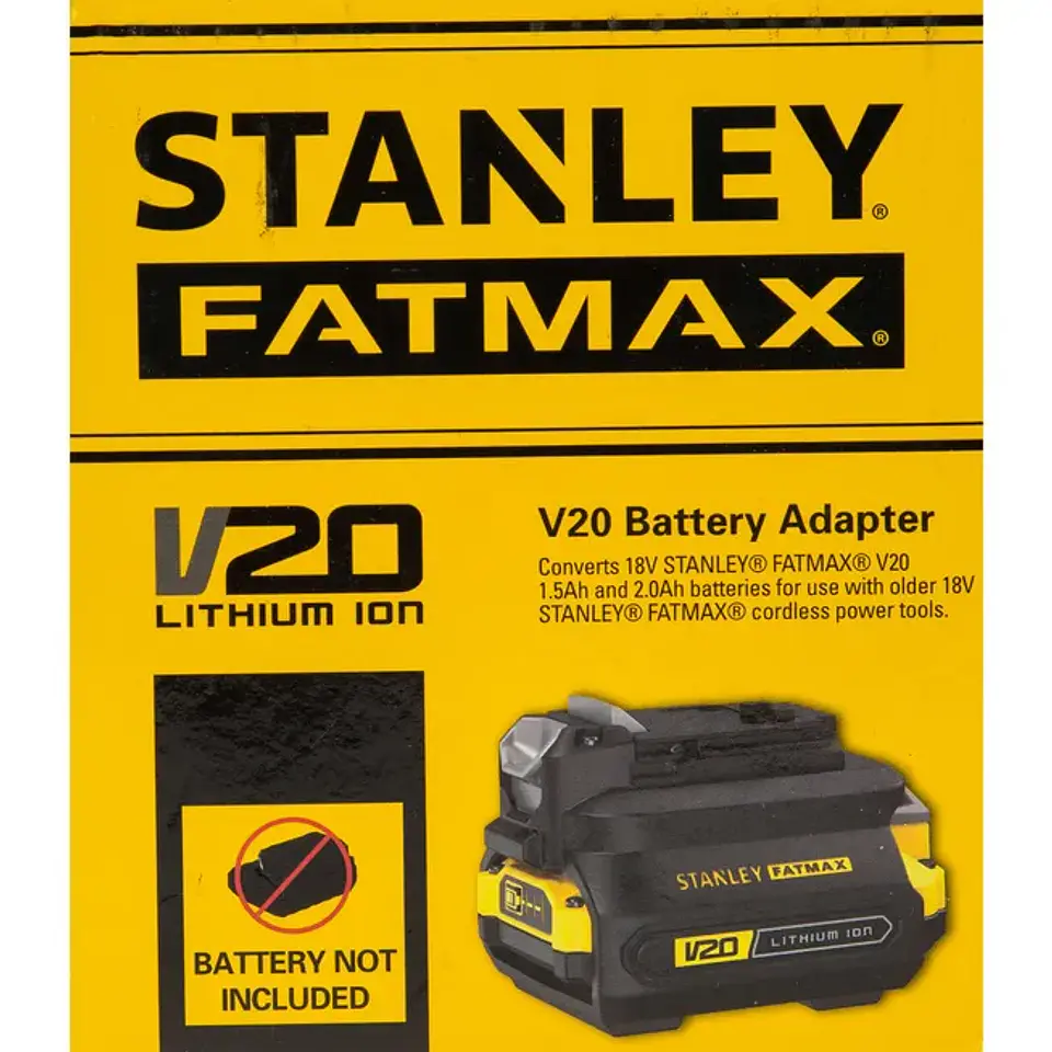 Placa Adaptadora 18V para V20 SFMCB100 STANLEY 2