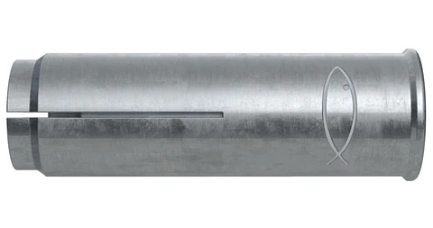 25 Uni Bucha Aço Electro-Zincado de Impacto M12x50 Furo Ø16mm FISCHER