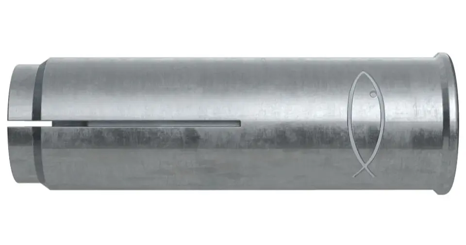 25 Uni Bucha Aço Electro-Zincado de Impacto M12x50 Furo Ø16mm FISCHER 1