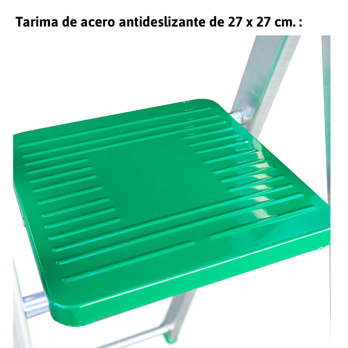 Escadote de Aluminio Serie Brico Largura Degrau 80mm ES-DOM ESCALIBUR BY FARAONE 3
