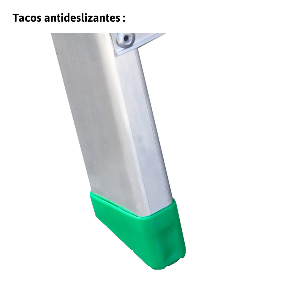 Escadote de Aluminio Serie Brico Largura Degrau 80mm ES-DOM ESCALIBUR BY FARAONE 6