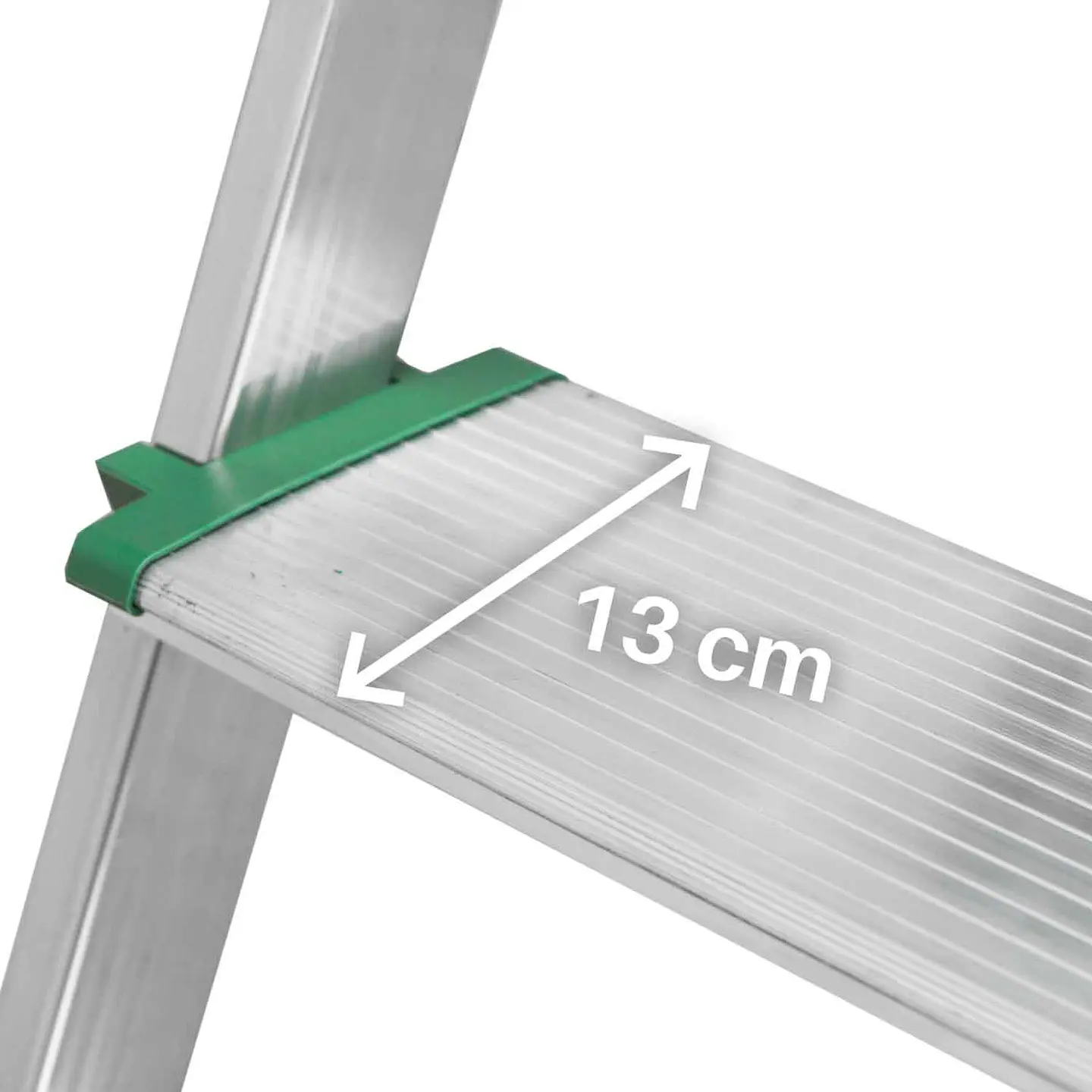 Escadote de Aluminio Serie Pro Largura Degrau 130mm ES-CONF ESCALIBUR BY FARAONE 2