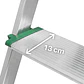 Escadote de Aluminio Serie Pro Largura Degrau 130mm ES-CONF ESCALIBUR BY FARAONE - Thumbnail 2