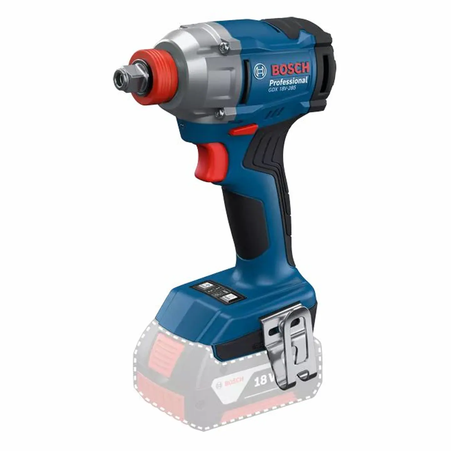 Conjunto sem fio Aparafusadora GSR 18V-65 + Rebarbadora GWS 18V-8 (125) + Martelo GBH 18V-22 + Aparafusadora Impacto + Aspirador sem fio + 3 Baterias 18V 4.0Ah PRIMeKIT BOSCH 7
